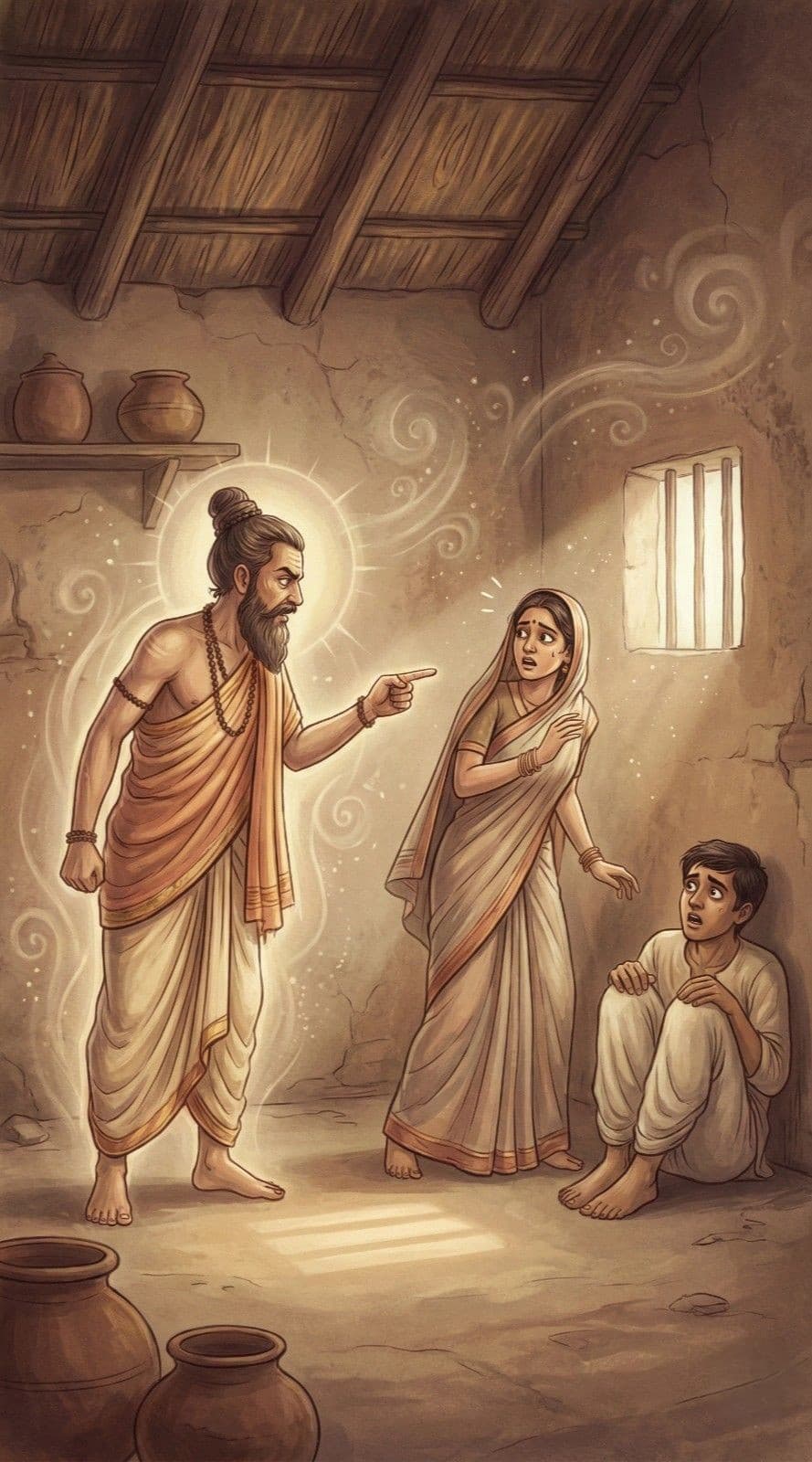 Adhyay 17 – Brahmin Putra Gunanidhi ka Patan aur Ghar se Nishkasan